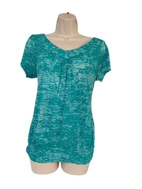 Y2k Vintage Maurices Womens Size Large Short Sleeve Tee tshirt criss cross Back